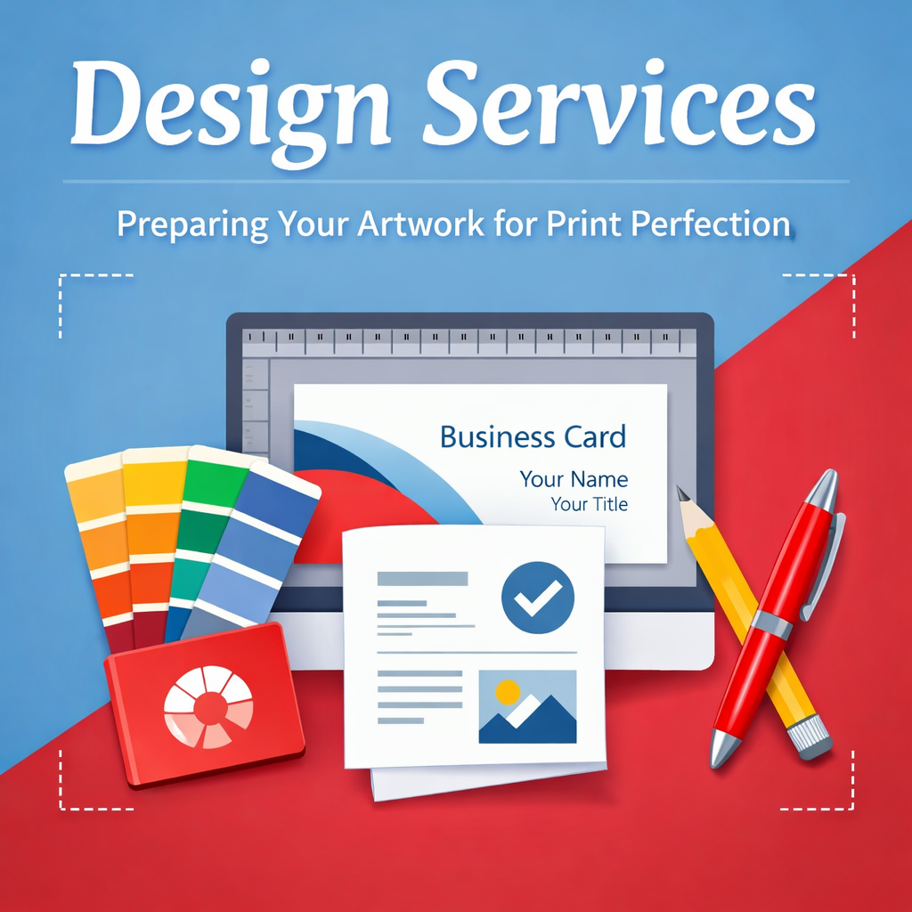 design services for print preparation