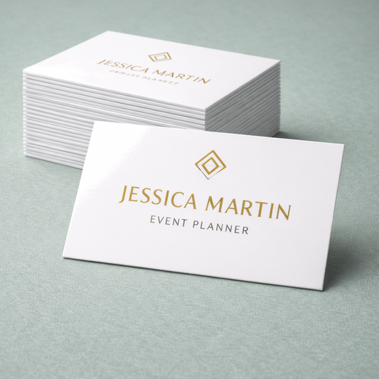 High Gloss Business Cards