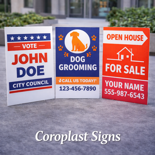 Coroplast Signs