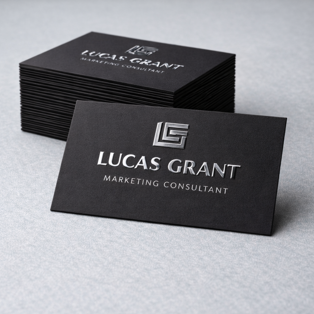 16pt Spot UV(Raised) Cards