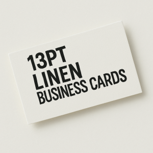 Linen Business Card