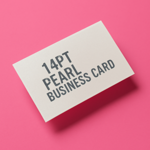 Pearl Paper Business Cards
