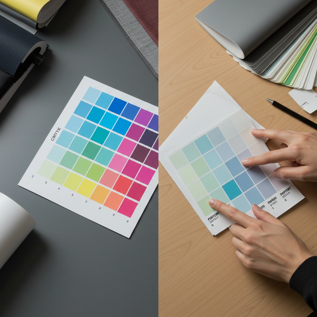 cmyk vs pantone printing