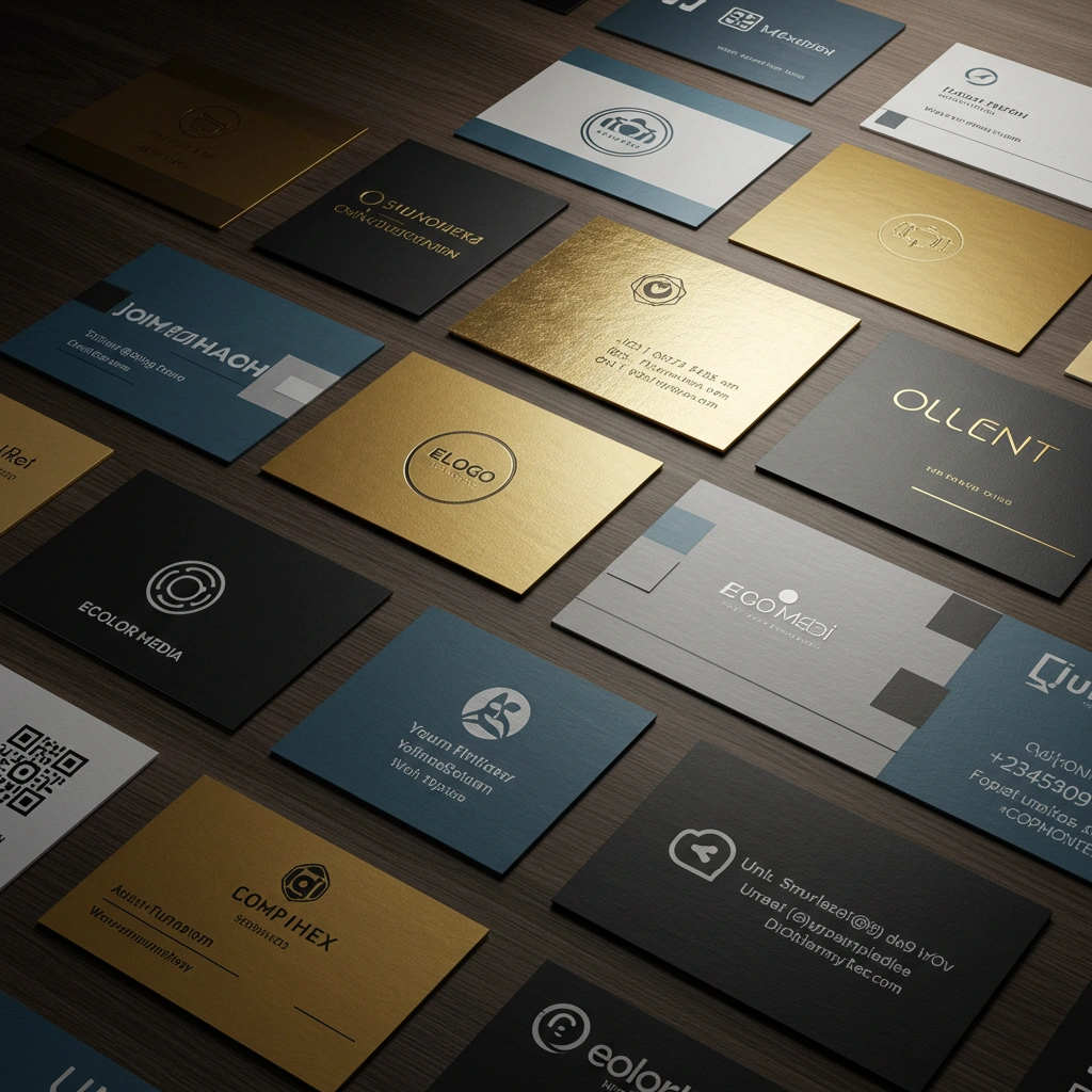 custom shape business card printing