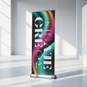 Wide Pull Up Banner